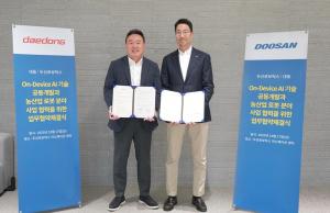 Doosan Robotics, Daedong Sign MOU to Co‑Develop On‑Device AI and Agri‑Robots
