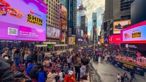 Nongshim Launches Global Campaign in Times Square for K‑Pop Demon Hunters Shin Ramyun