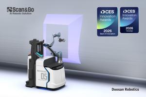 Doosan Robotics Wins Dual Innovation Awards at CES 2026 for AI Robot Solution