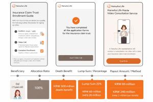 Hanwha Life Introduces Remote Enrollment for Insurance Claim Trusts