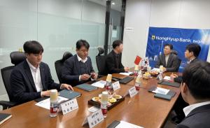 강태영 농협은행장, '중국 진출기업 지원 강화' 북경지점 현장경영 실시