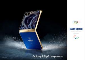 Samsung Unveils Galaxy Z Flip7 Olympic Edition for Milano Cortina 2026 Athletes
