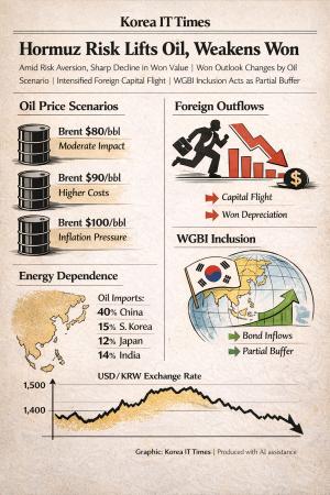 Middle East Tensions Shake Oil and FX, Shift Dollar–Won Outlook