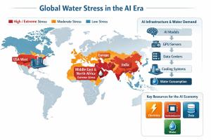 AI’s Next Bottleneck: Water Scarcity Is Emerging as a Strategic Resource
