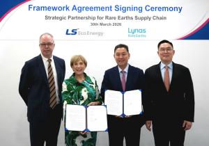 LS Eco Energy Builds Rare Earth Supply Chain Outside China with Lynas