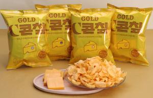 Crown Confectionery Launches ‘C Cone Chip Gold’ with Rich Cheddar Flavor to Expand Snack Lineup