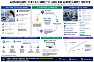 AI Begins Running Experiments as Robotic Labs Accelerate the Pace of Science