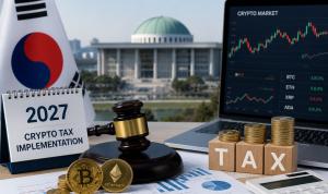 South Korea Reaffirms Crypto Tax Plan for 2027 as Debate Over Fairness Intensifies
