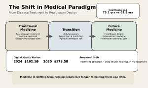 [Human Longevity] The Center of Medicine Shifts — From Living Longer to Aging Later