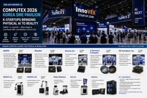 Taipei Report-3 |  COMPUTEX 2026 SME Pavilion: K-Startups Bring Physical AI to Reality