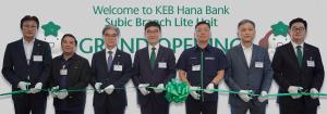 Hana Bank Opens Subic Office in the Philippines