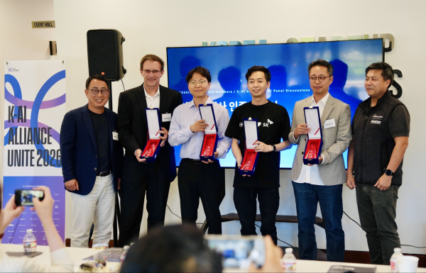 SK AI Committee announced that K-AI Alliance, an AI industry consortium established to foster South Korea's AI ecosystem, hosted UNITE 2026 in Menlo Park, Silicon Valley, on June 26 (local time). / Courtesy of SK