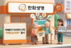 한화생명, 치매환자 자산관리 신탁 출시…154조원 ‘치매머니’ 금융안전망 강화