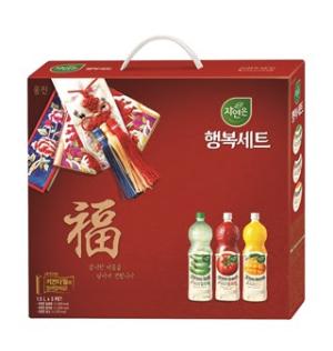 웅진식품, 추석 선물시장 공략… ‘자연은·가야농장’ 세트 강화