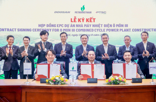 Doosan Enerbility has signed a contract with Vietnam’s state-owned energy group PetroVietnam (PVN) to build the O Mon 3 combined-cycle gas power plant. / Courtesy of Doosan Enerbility