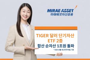 미래에셋자산운용 달러 단기 ETF, 순자산 1조원 돌파