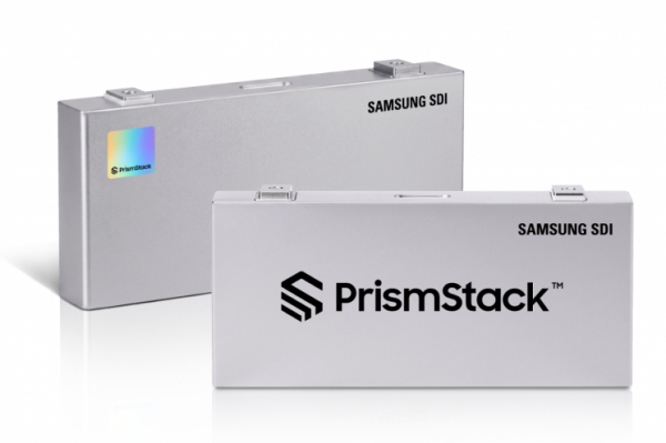 Samsung SDI’s prismatic battery ‘PRISMSTACK’ / Courtesy of Samsung SDI